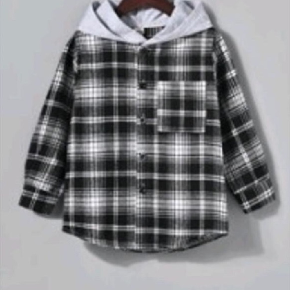 Toddler Hooded Flannel